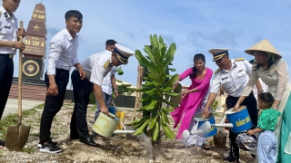 Tết trồng cây và mục tiêu xanh hoá Trường Sa