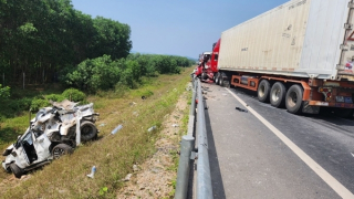 Thêm 1 nạn nhân tử vong sau vụ tai nạn liên hoàn trên cao tốc Cam Lộ - La Sơn