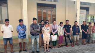 Phá sòng bạc trong nhà hoang do “nữ quái” cầm đầu