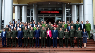 Bộ trưởng Tô Lâm làm việc với Ban Thường vụ Tỉnh ủy Ninh Bình