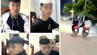 Bắt giữ nhóm thanh niên mang dao phóng lợn đi giải quyết mâu thuẫn