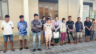 Triệt xóa tụ điểm đánh bạc quy mô lớn ở vùng biên