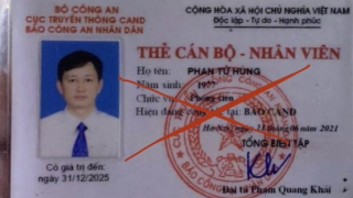 Cảnh báo hiện tượng giả mạo cán bộ, phóng viên, nhân viên Báo CAND