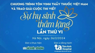 Ngày 26/2, trao giải cuộc thi viết “Sự hy sinh thầm lặng” lần thứ VI