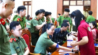Công an Gia Lai hiến 173 đơn vị máu