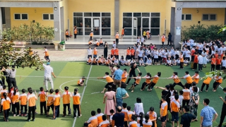 Lợi ích kép từ việc đưa trò chơi dân gian vào trường học