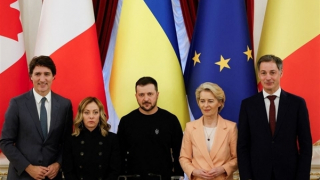 Lãnh đạo các nước G7 cam kết gia tăng trừng phạt Nga