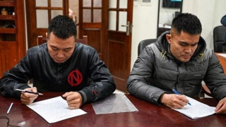 Hai thanh niên đi SH đánh người ở Vành đai 2 trên cao khai gì với Công an?