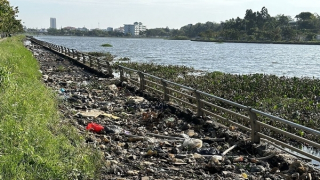 Ban ODA TP Cần Thơ tự ý bổ sung “con đường độc đáo” quanh hồ Bún Xáng