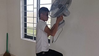 Mang 2 tiền án tội trộm cắp, lại tiếp tục “chôm” hàng loạt quạt treo tường