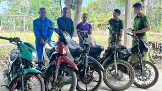 Bắt bộ 3 Gen Z trộm xe mô tô liên huyện