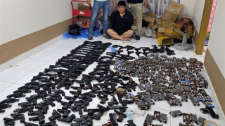 Triệt phá kho súng đạn được rao bán trên không gian mạng