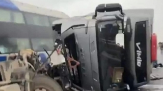 Tai nạn giao thông liên hoàn trên cao tốc Bắc - Nam