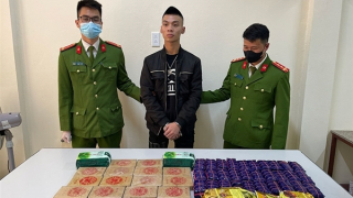 Bắt 4 đối tượng, thu giữ 18 bánh heroin cùng hơn 57 nghìn viên ma túy