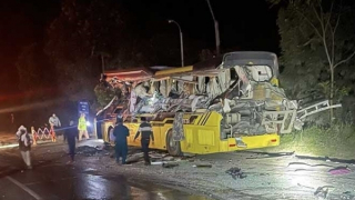 Hiện trường vụ TNGT kinh hoàng tại Tuyên Quang