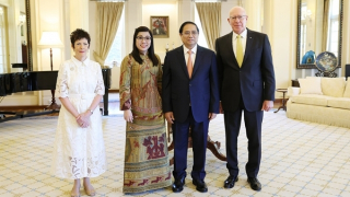 Thủ tướng Phạm Minh Chính và Phu nhân hội kiến Toàn quyền Australia và Phu nhân