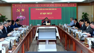 Thông cáo báo chí Kỳ họp thứ 37 của Ủy ban Kiểm tra Trung ương