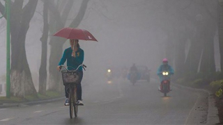Miền Bắc có mưa và sương mù, nhiệt độ tăng