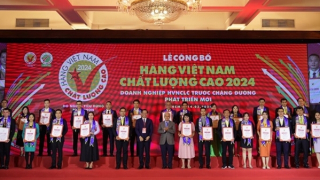 Vinh danh 529 doanh nghiệp đạt chứng nhận hàng Việt Nam chất lượng cao