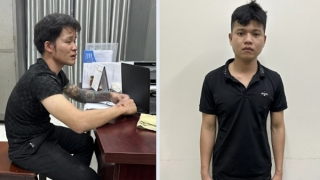 “Ma men” ném đá, tông xe vào Công an