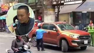 Tài xế bán tải tông xe tuần tra của Công an dương tính ma túy