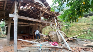 Công ty Xi măng Xuân Thành nổ mìn lấy đá làm sập nhà dân