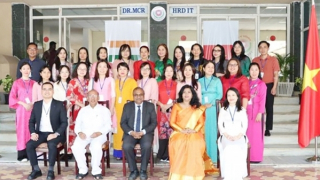 Gần 30 nhà báo Việt Nam tham dự khoá học báo chí hiện đại tại Ấn Độ