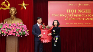 Đồng chí Dương Văn An giữ chức Bí thư Tỉnh ủy Vĩnh Phúc