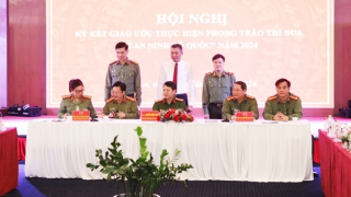 Cụm thi đua số 2 thực hiện hiệu quả phong trào thi đua “Vì an ninh Tổ quốc”