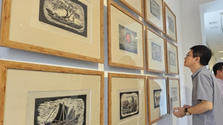 Độc đáo những bức tranh khắc gỗ đất nước Việt Nam trên Cửu đỉnh triều Nguyễn