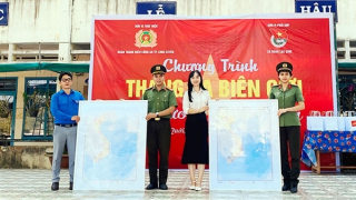 Tuổi trẻ Công an TP Long Xuyên với chương trình “Tháng Ba biên giới - Biên cương Tổ quốc tôi”
