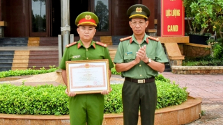 Luôn nỗ lực để xứng đáng với danh hiệu "Gương mặt trẻ Công an tiêu biểu"