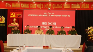 Cụm thi đua số 5 - Khối các đơn vị trực thuộc Bộ ký giao ước phong trào thi đua