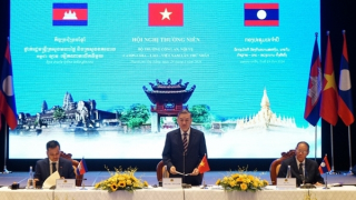 Khai mạc Hội nghị thường niên lần thứ nhất Bộ Công an, Bộ Nội vụ Campuchia - Lào - Việt Nam