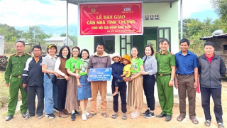 Trung úy Công an xã nhiệt huyết với công tác thiện nguyện