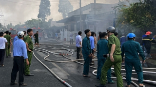 Hỏa hoạn khiến 4 căn nhà bị thiêu rụi hoàn toàn