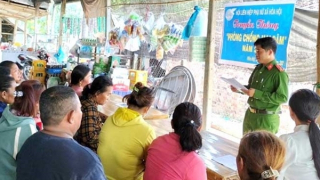 Phó trưởng Công an xã được tuyên dương "Gương mặt trẻ Công an tiêu biểu"