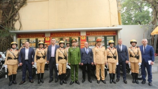 Thắt chặt đoàn kết, hợp tác giữa Tổng cục Nội vụ TP Moscow và Công an TP Hà Nội