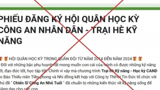 Cảnh báo lừa đảo đăng ký “Trại hè kỹ năng - học kỳ CAND”, "Hướng nghiệp Hàng không"
