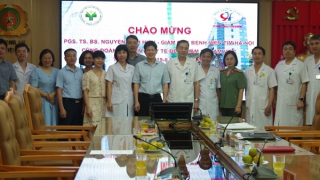 Phối hợp chuyển giao phẫu thuật tim mạch giữa Bệnh viện Tim Hà Nội và Bệnh viện 19-8