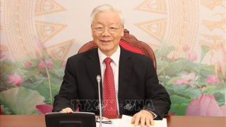 Tổng Bí thư Nguyễn Phú Trọng gửi Thư chúc mừng năm mới hai nước Lào và Campuchia