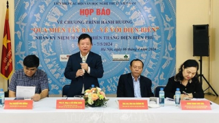 Văn nghệ sỹ hành hương về nguồn “Qua miền Tây Bắc - Về với Điện Biên”