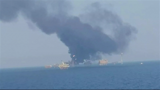 Cháy giàn khoan dầu ngoài khơi Vịnh Mexico gây nhiều thương vong
