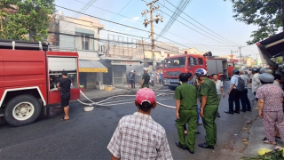 Hỏa hoạn thiêu rụi 2 căn nhà gần chợ Vĩnh Bảo