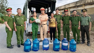 Ấm tình quân dân Tết Chol Chnam Thmay 2024