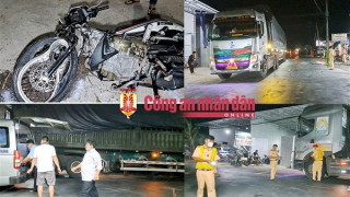 Đâm vào sau xe đầu kéo, người đàn ông tử vong thương tâm