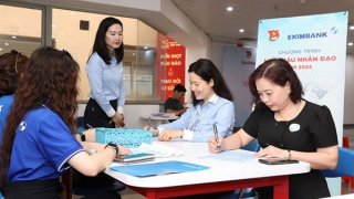 Eximbank tổ chức ngày hội hiến máu vì cộng đồng năm 2024