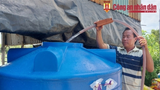 Những giọt nước nghĩa tình mùa khô hạn