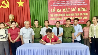 Thêm một mô hình mới về ANTT lần đầu tiên ra mắt ở Ninh Thuận