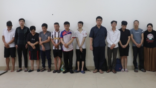 Bắt 12 đối tượng điều hành web đen “Lầu xanh"